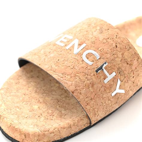 givenchy cork slides|Givenchy ladies slides.